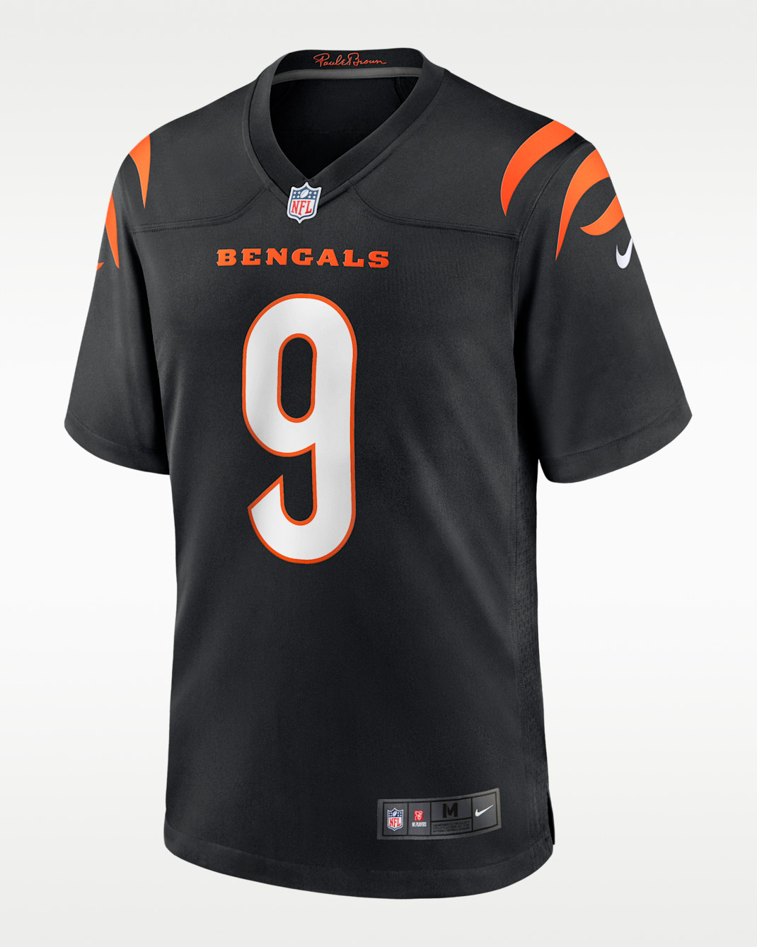 Jersey de fútbol americano Game para hombre NFL Cincinnati Bengals (Joe Burrow) - Negro