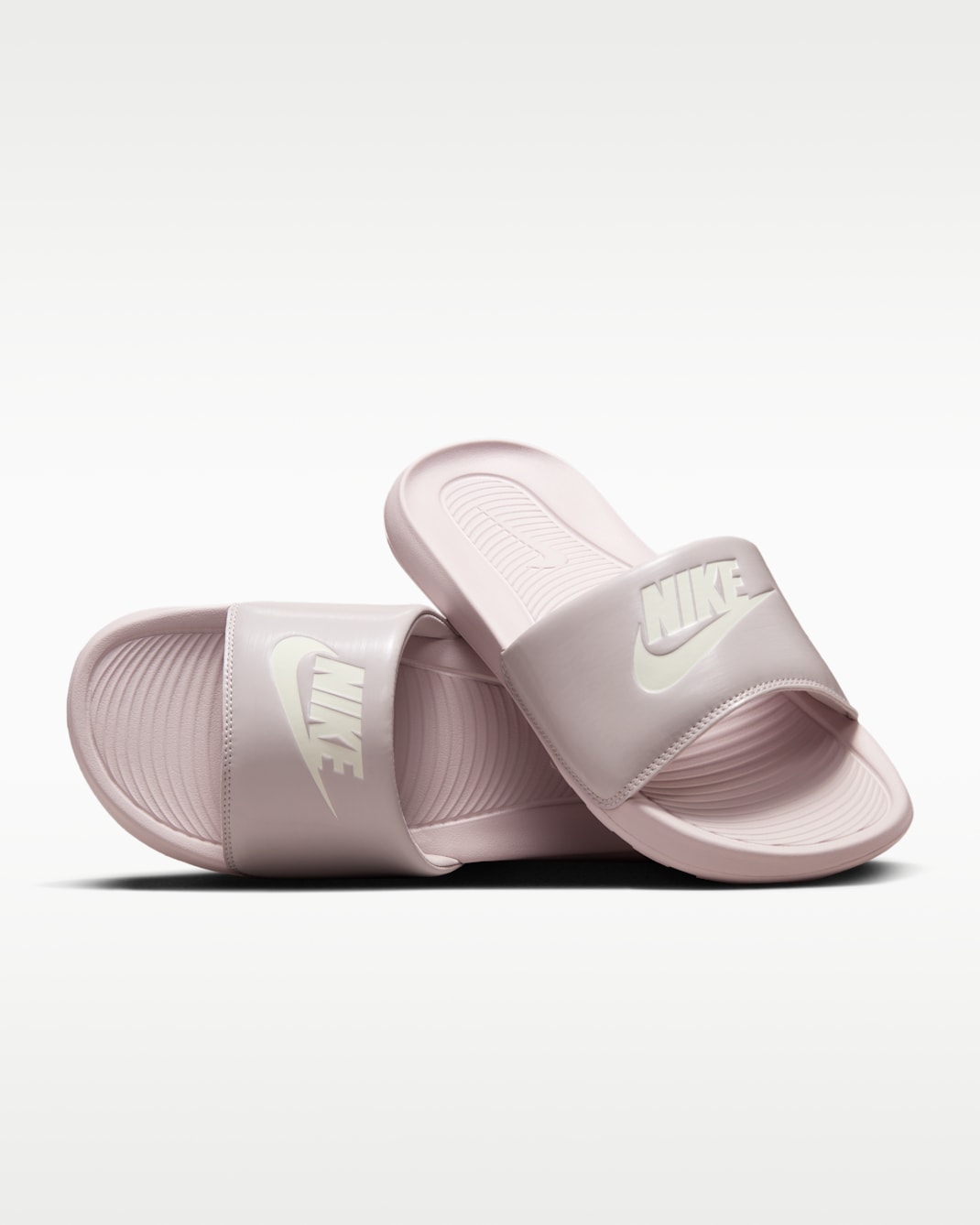 Nike Victori One 女款拖鞋 - Platinum Violet/Platinum Violet/Sail