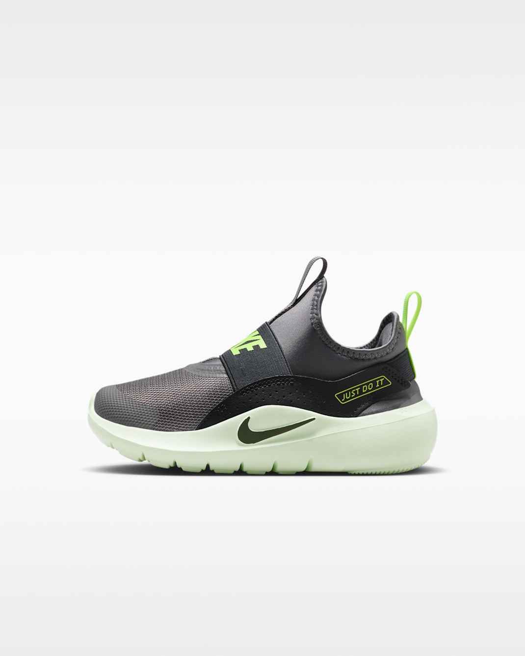 Nike Flex Runner 4 Little Kids' Shoes - Pencil Point/Black/Volt Ice/Anthracite