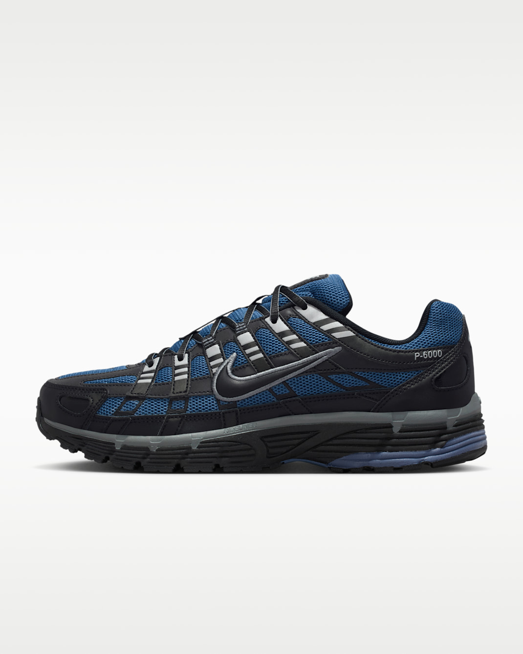 Nike P-6000 Men's Shoes - Diffused Blue/Cool Grey/Metallic Silver/Black