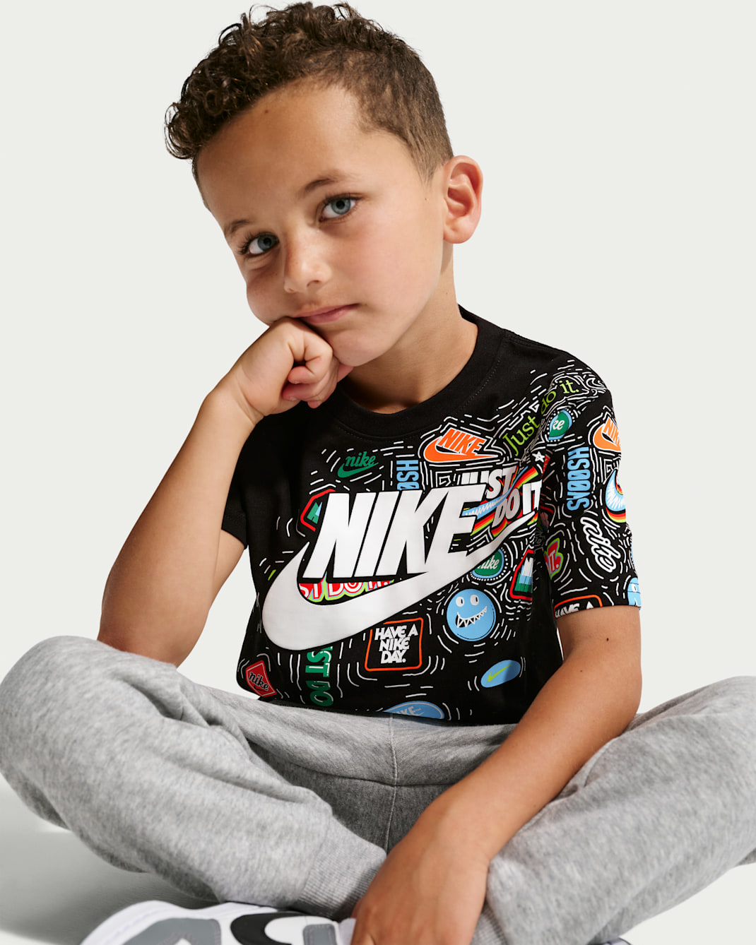 Nike Little Kids' Doodle Splash T-Shirt