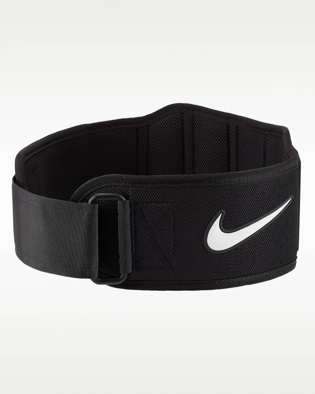 Cinturón de entrenamiento estructurado Nike - Negro/Negro/Blanco