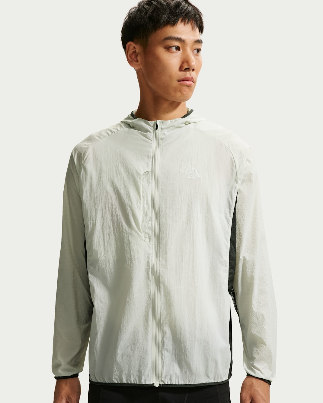 เสื้อแจ็คเก็ตป้องกัน UV ผู้ชาย Nike ACG "Aireez" - Sea Glass/Baltic Blue/Black Spruce/Summit White