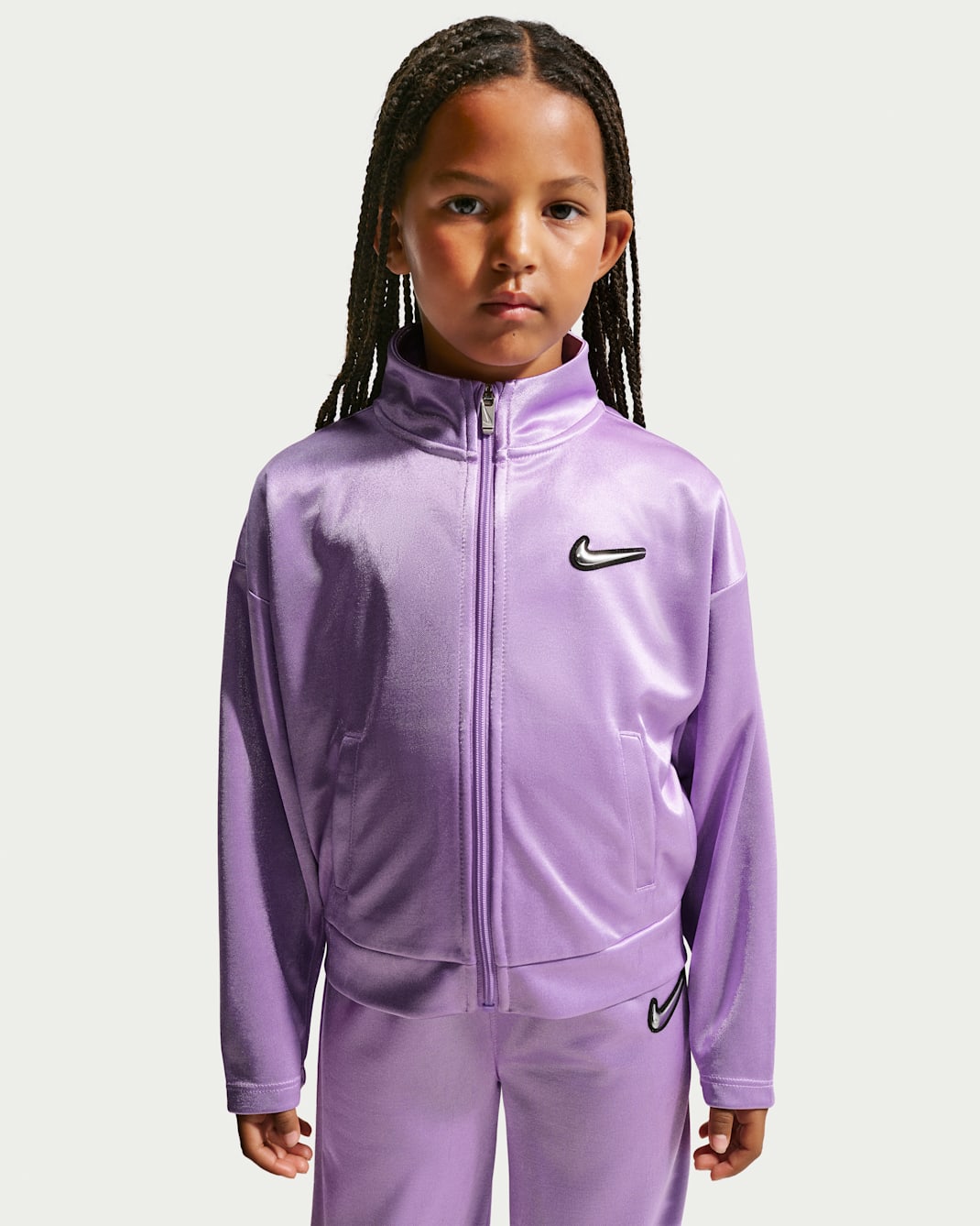 Nike Little Kids' Swoosh Sparkle 2-Piece Track Set