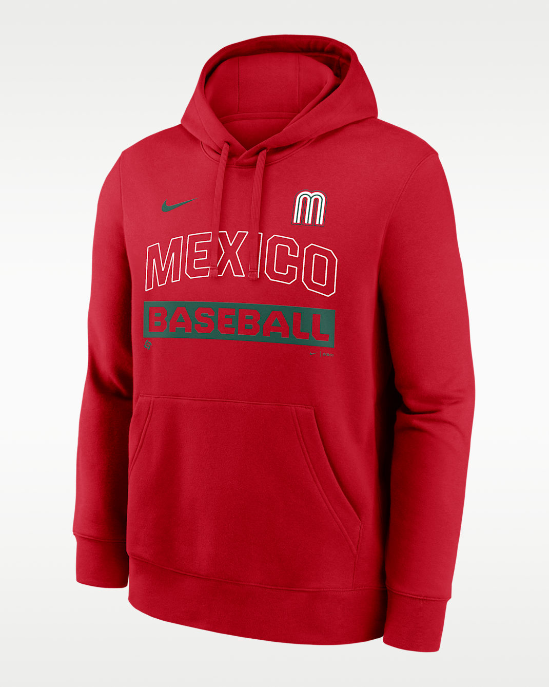 Mexico National Baseball Team 2026 World Baseball Classic Club Men's Nike Pullover Hoodie - Red