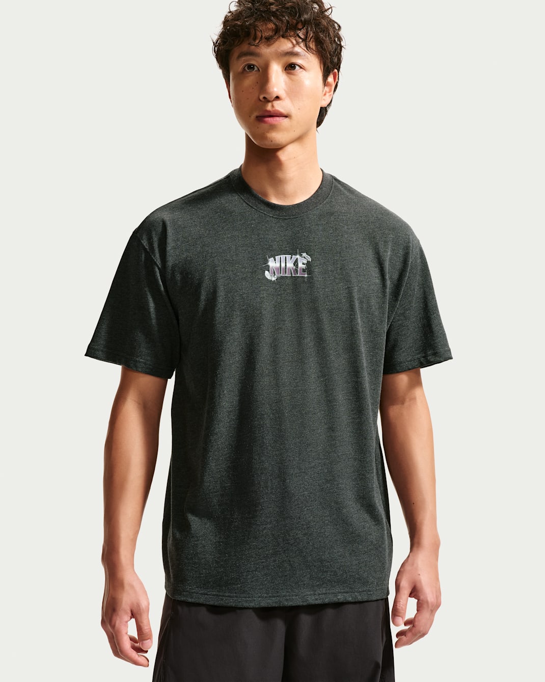 ナイキ スポーツウェア Tシャツ - ブラックヘザー