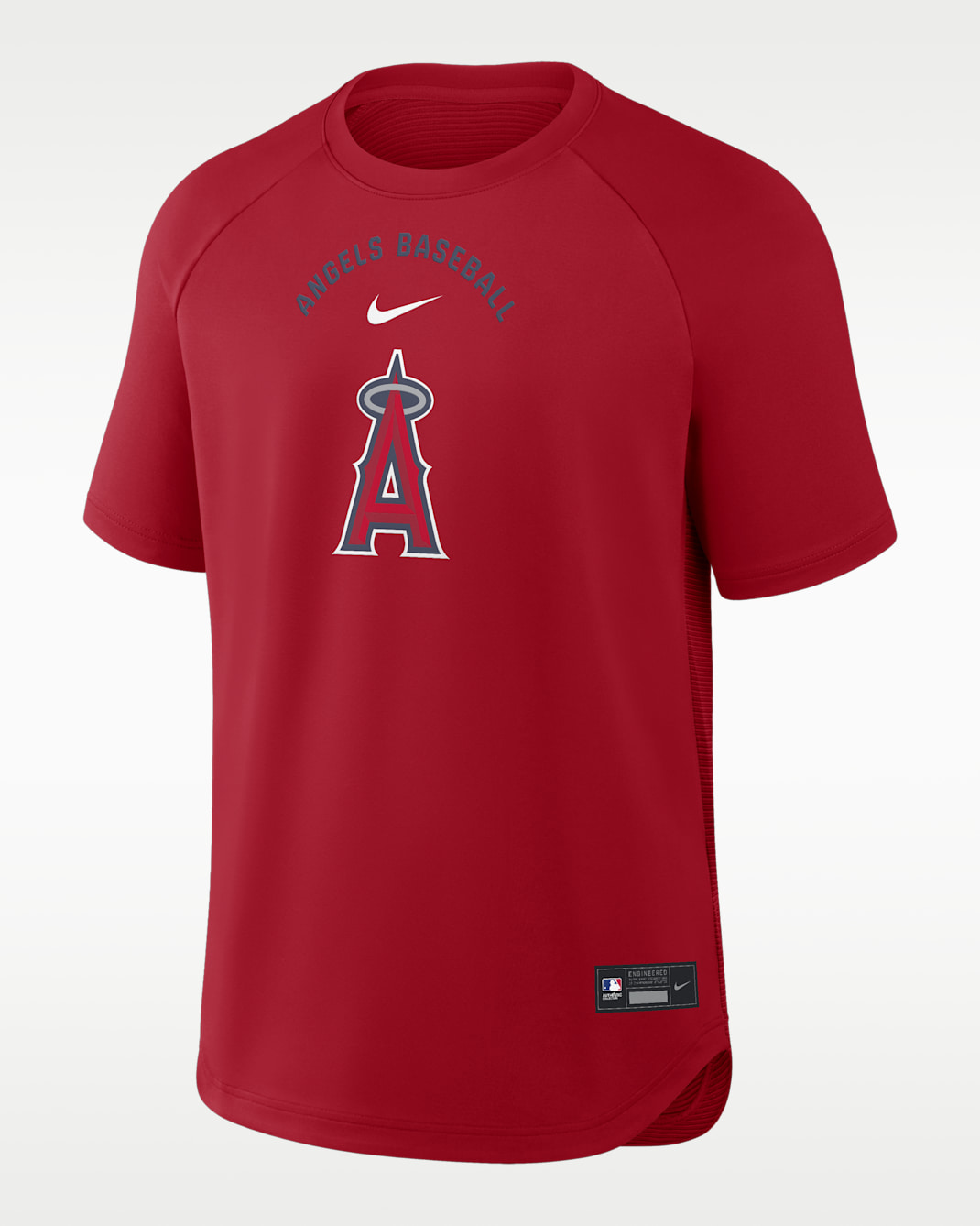 Los Angeles Angels Authentic Collection Batting Practice Pregame Men's Nike Dri-FIT MLB Top - Sport Red