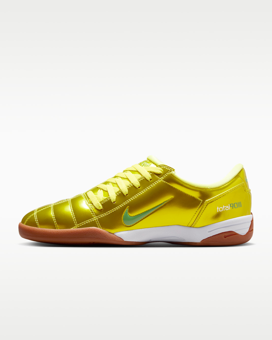 Nike T90 SP Men's Shoes - Dynamic Yellow/Gum Medium Brown/Green Spark