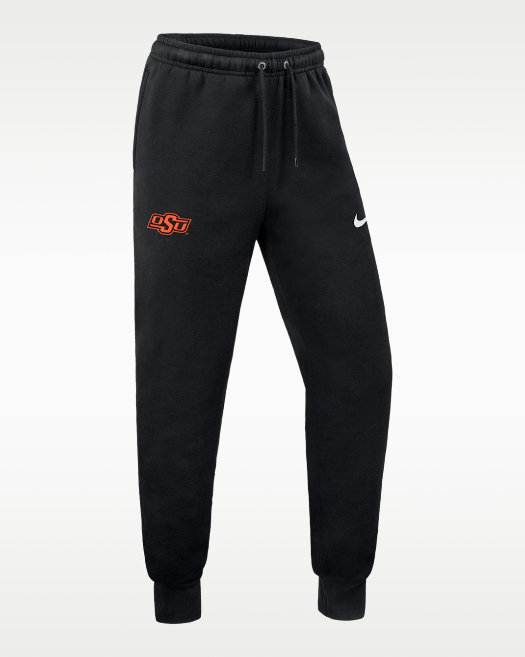 Nike College Club (Oklahoma State) Men's Fleece Joggers - Black