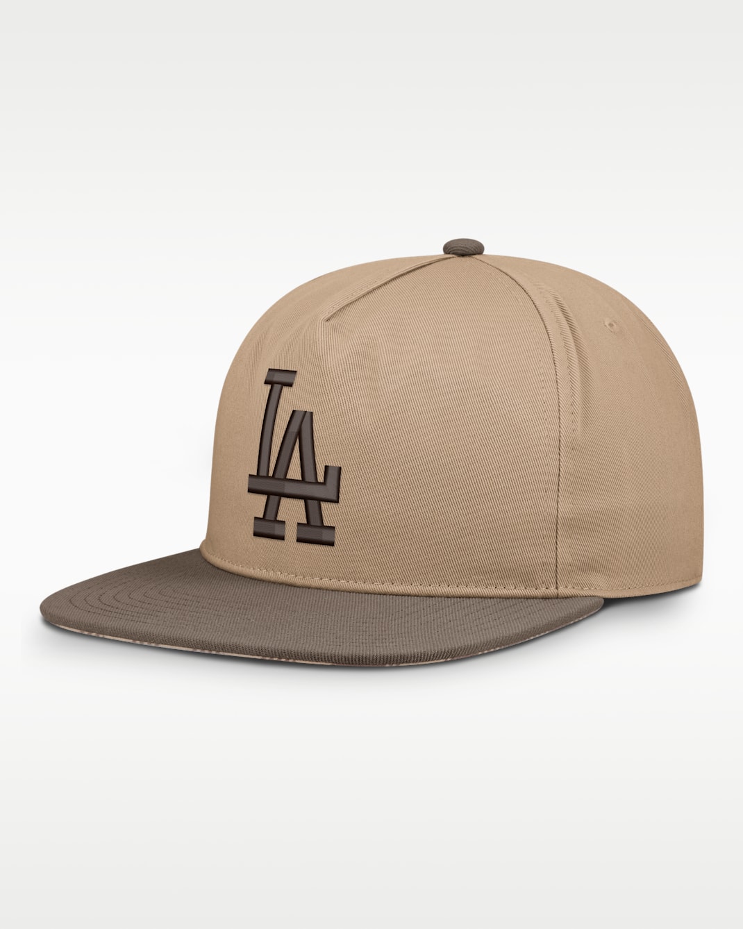 Gorra Nike de la MLB ajustable para hombre Los Angeles Dodgers Statement - Cáñamo/Marrón visón