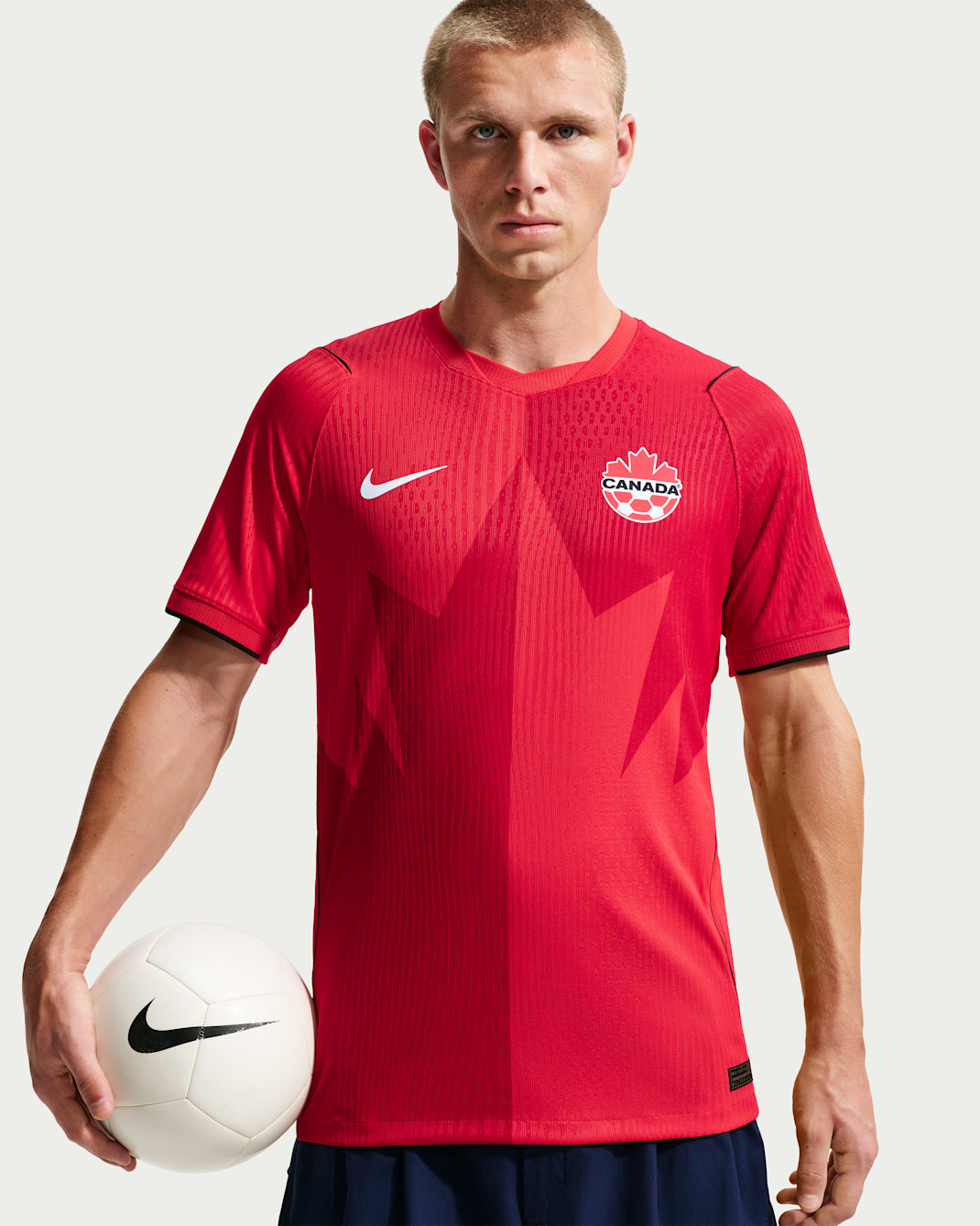 Canada Authentic Edition Men's Nike Football Shirt - University Red