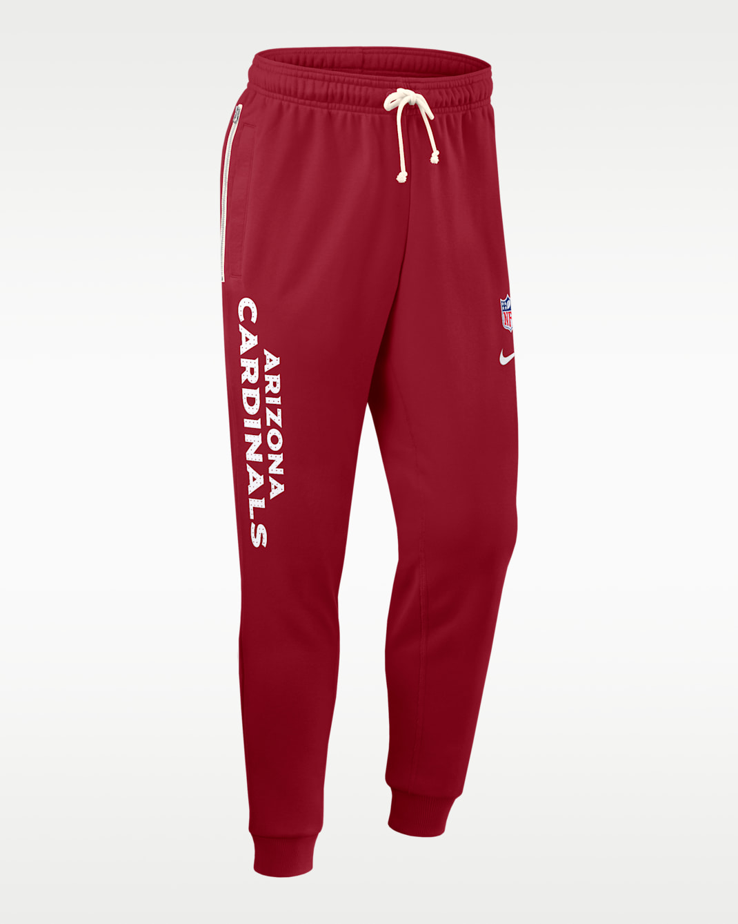 Pants Nike Dri-FIT de la NFL de pierna entallada para hombre Arizona Cardinals Ground Game Sideline - Rojo cardenal