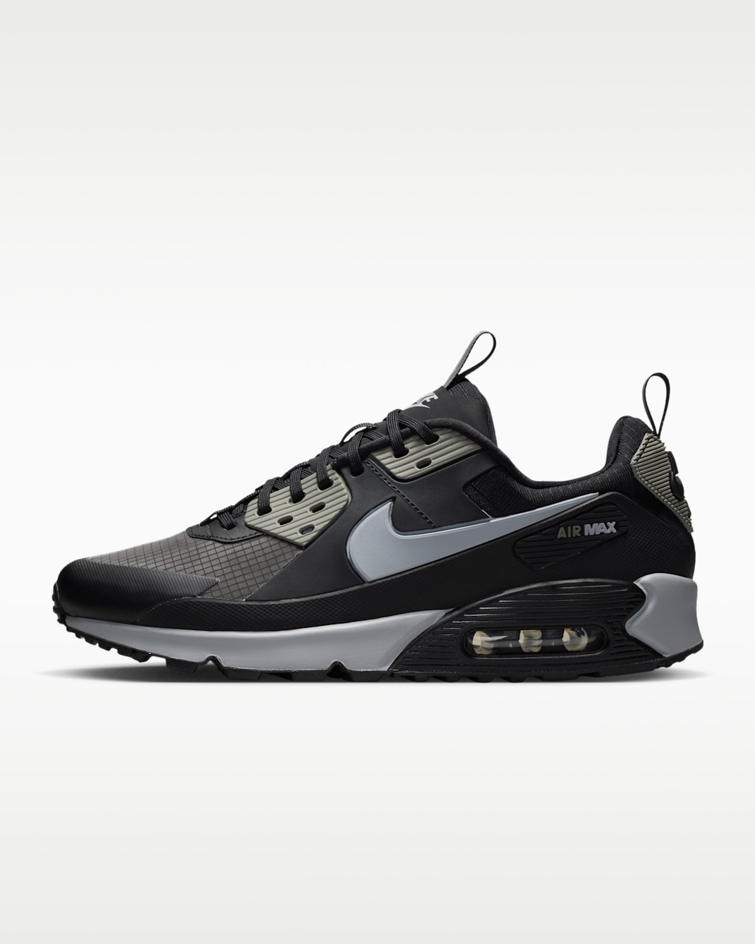 Chaussure Nike Air Max 90 Drift pour homme - Noir/Dark Stucco/Reflect Silver/Wolf Grey