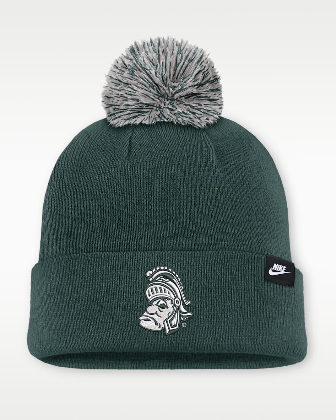 Michigan State Peak Men's Nike College Cuffed Beanie