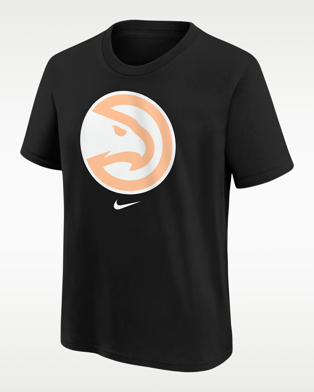 Atlanta Hawks Essential City Edition Big Kids’ Short-Sleeve T-Shirt - Black