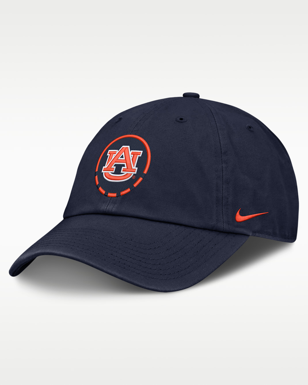 Gorra universitaria Nike ajustable para hombre Auburn Natural Club - Azul marino