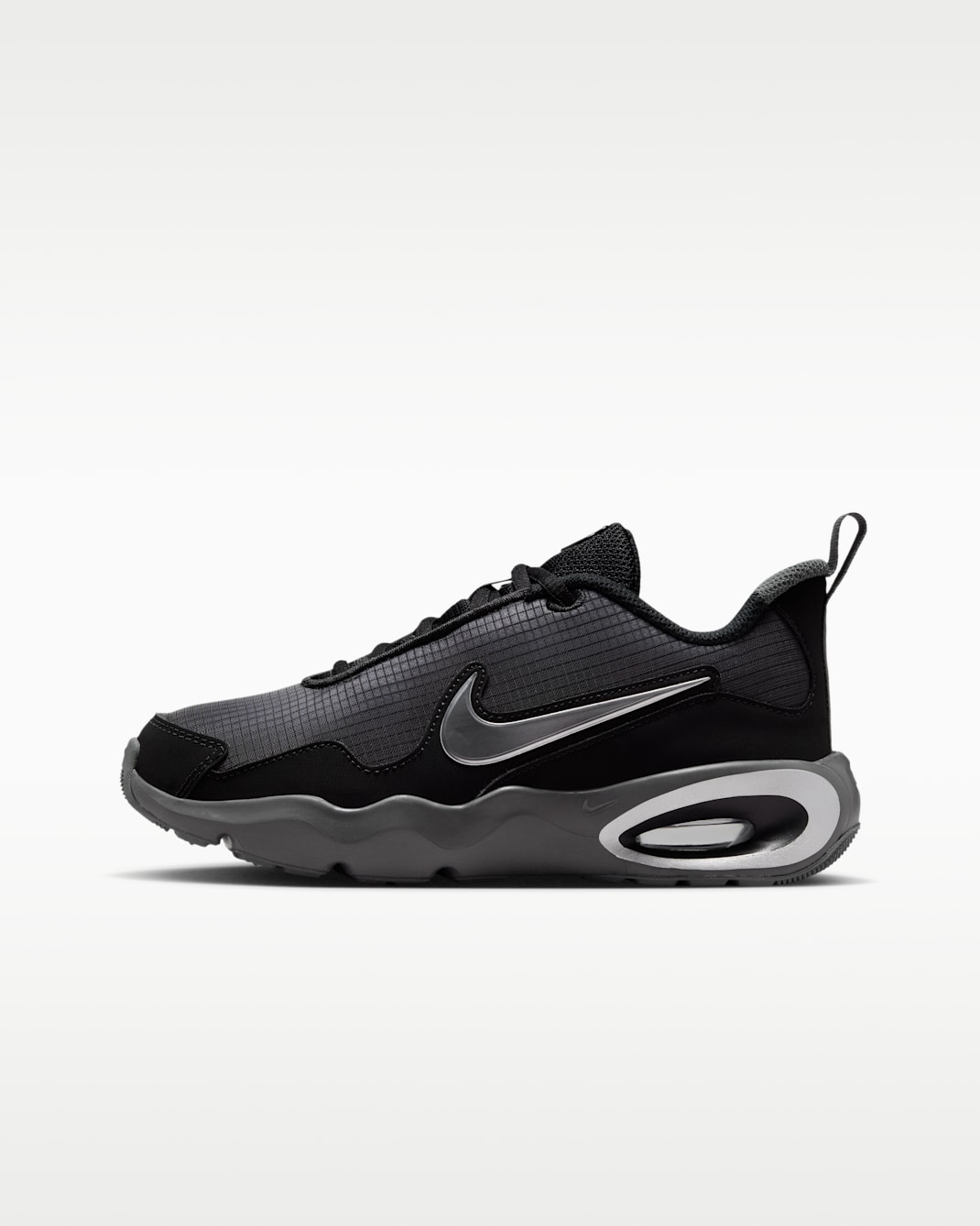 Nike Air Max Nova Big Kids' Shoes - Black/Iron Grey/Metallic Silver