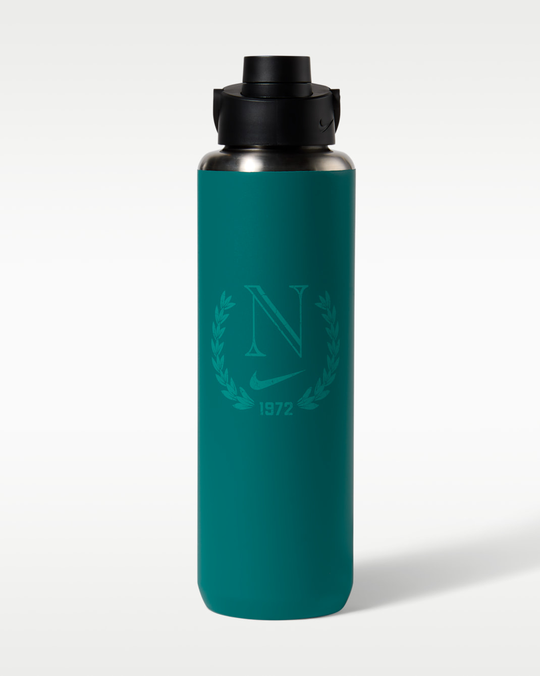 Nike Recharge Stainless Steel Chug Bottle (32 oz) - Bright Spruce/Black/Energy