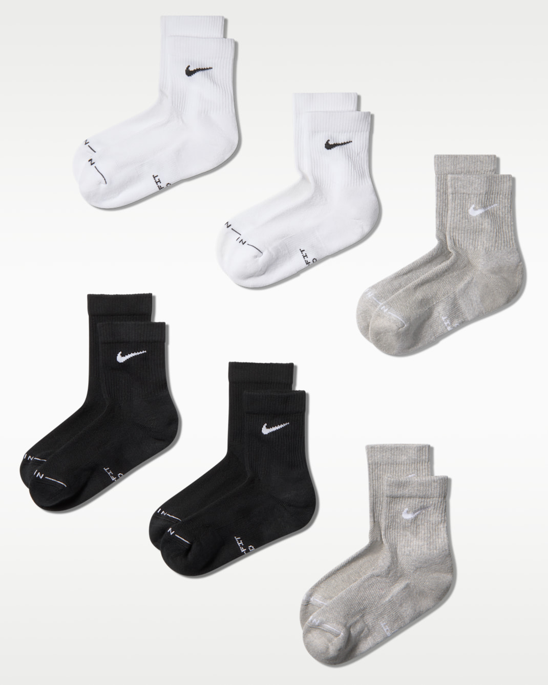 Microcalcetas (6 pares) Nike Everyday Elevated - Multicolor
