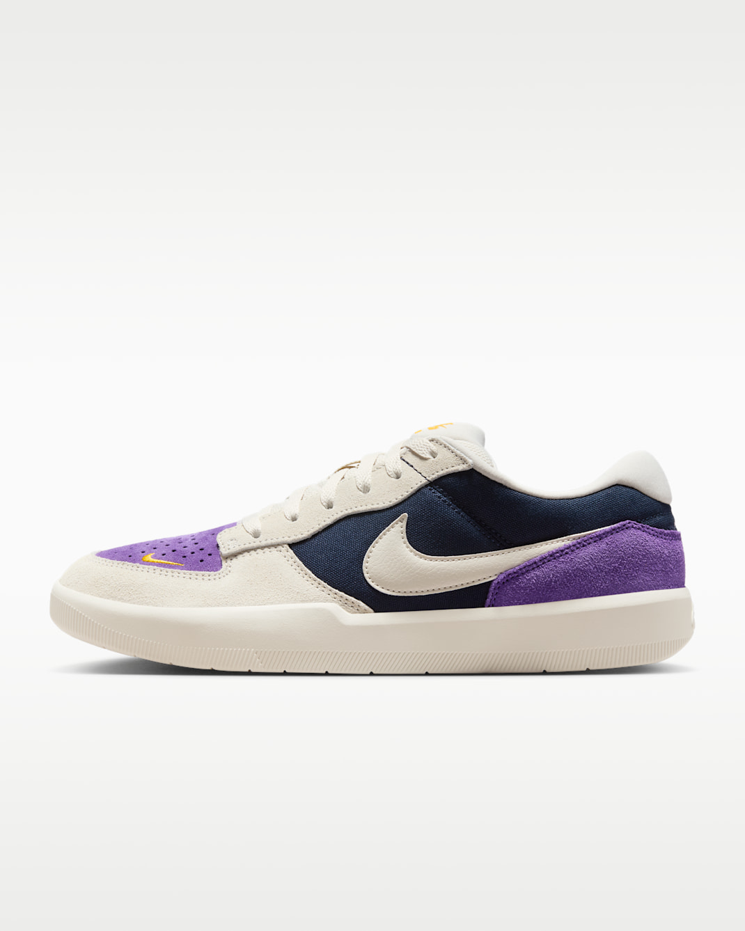 Nike SB Force 58 Skate Shoes - Obsidian/Wild Grape/Phantom/Light Orewood Brown