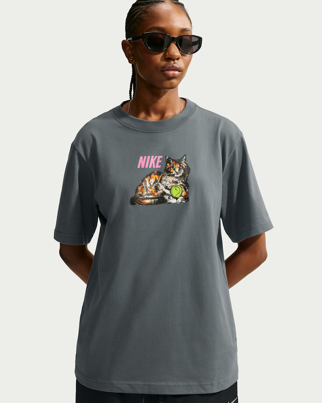 Playera para mujer Nike Sportswear - Gris hierro