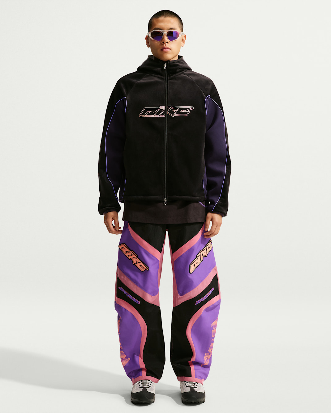 Nike Project F.R.O.G. Men's Fuzzy Loose Full-Zip Hooded Jacket