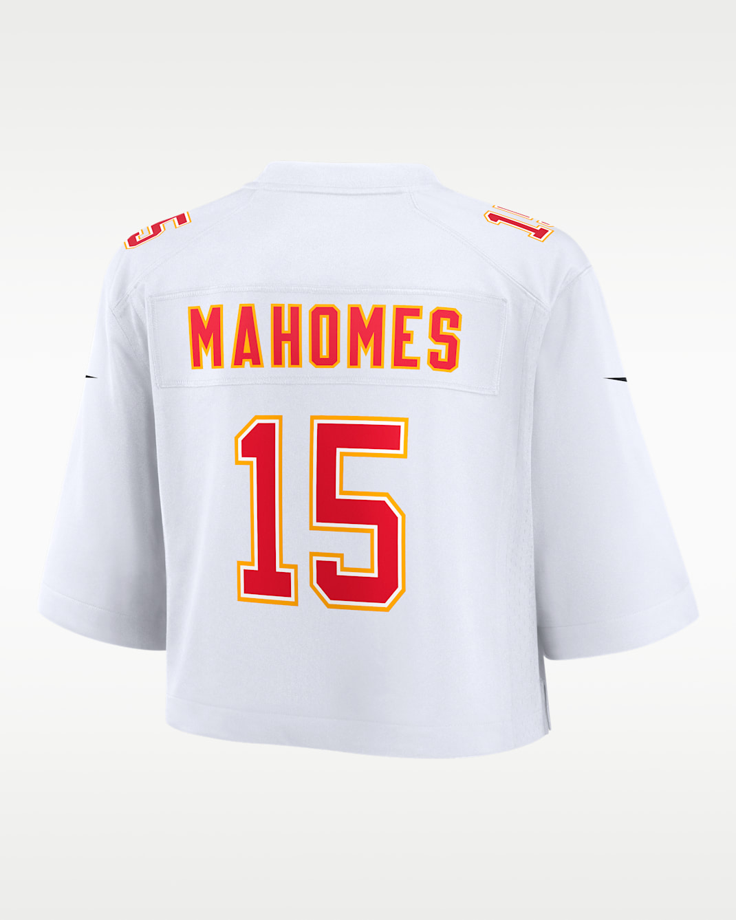 Patrick Mahomes Kansas City Chiefs Women's Nike NFL Cropped Tundra Game Jersey