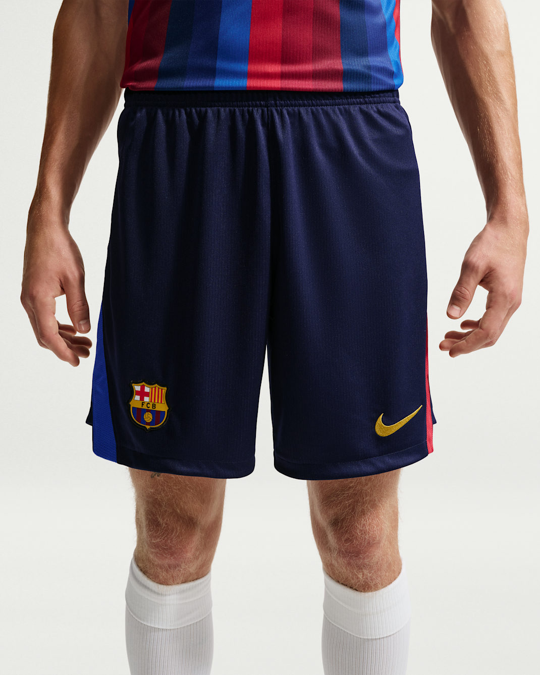 FC Barcelona 2026/27 Stadium Home Men's Nike Dri-FIT Soccer Replica Shorts