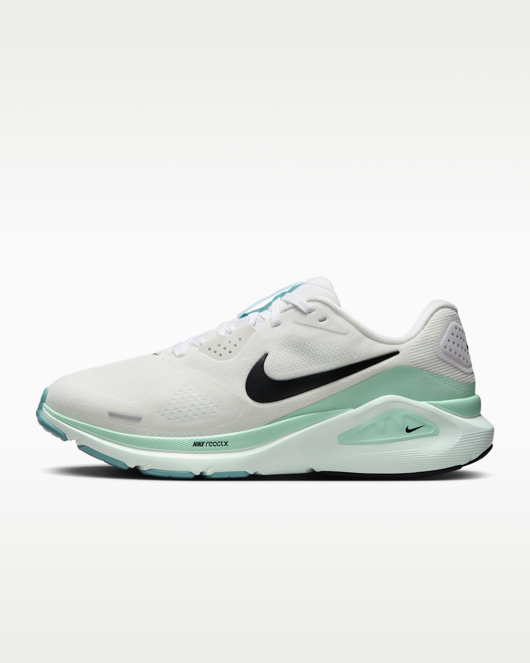 Nike Structure 26 Women's Road Running Shoes (Extra Wide) - White/Barely Green/Mint Foam/Black