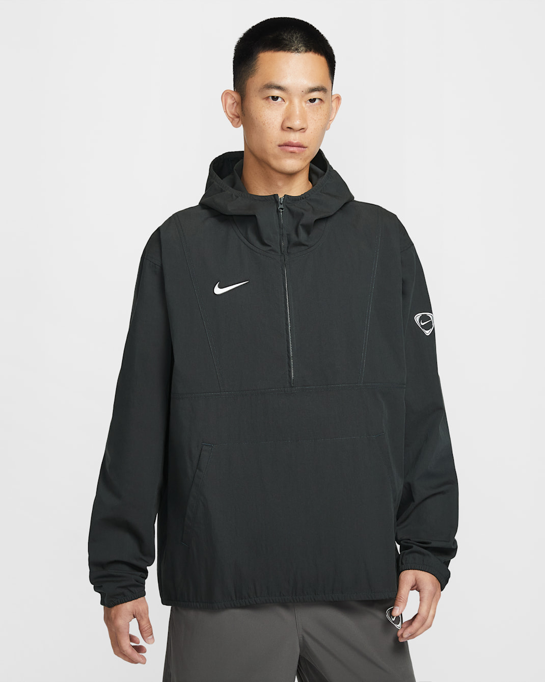 나이키 에너지 남성 축구 아노락 재킷 - 오프 누아르/오프 누아르/서밋 화이트