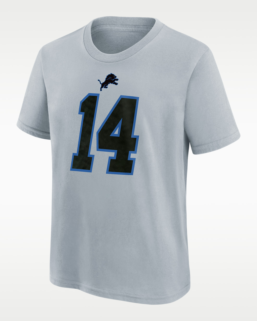 Amon-Ra St. Brown Detroit Lions Rivalries Collection Big Kids' Nike NFL T-Shirt - Grey Heather