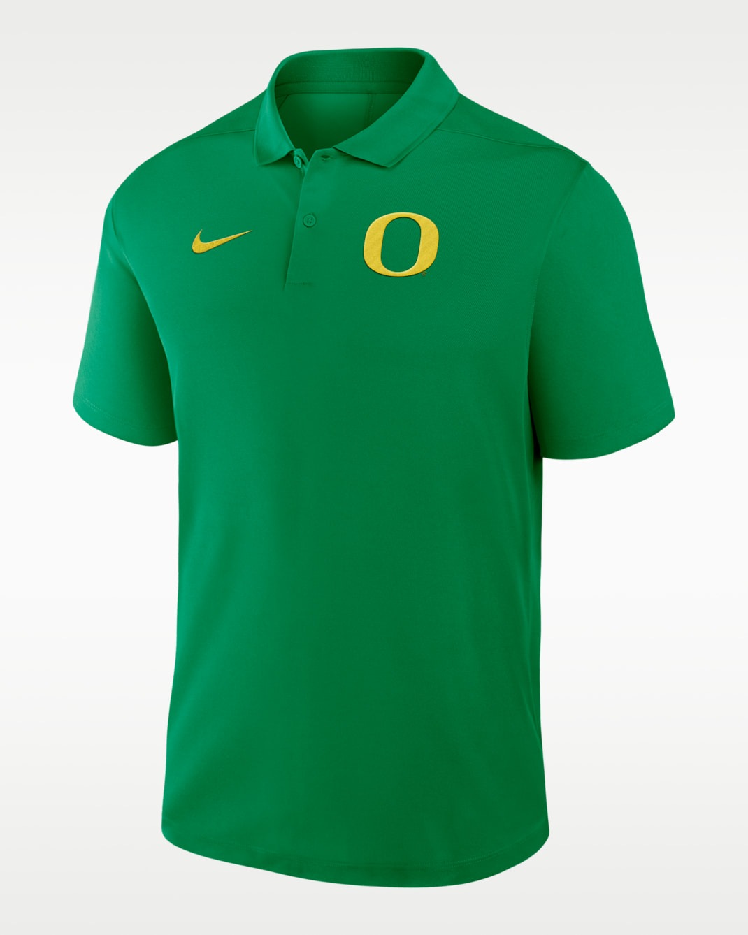 Oregon Primetime Victory Primary Logo Men's Nike Dri-FIT College Polo - Green