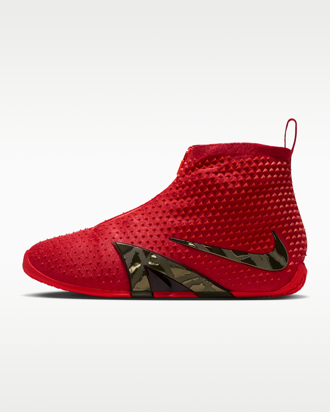 Ja 4 High "Zombie" Basketball Shoes - University Red/Bright Crimson/Cobalt Bliss/Medium Olive
