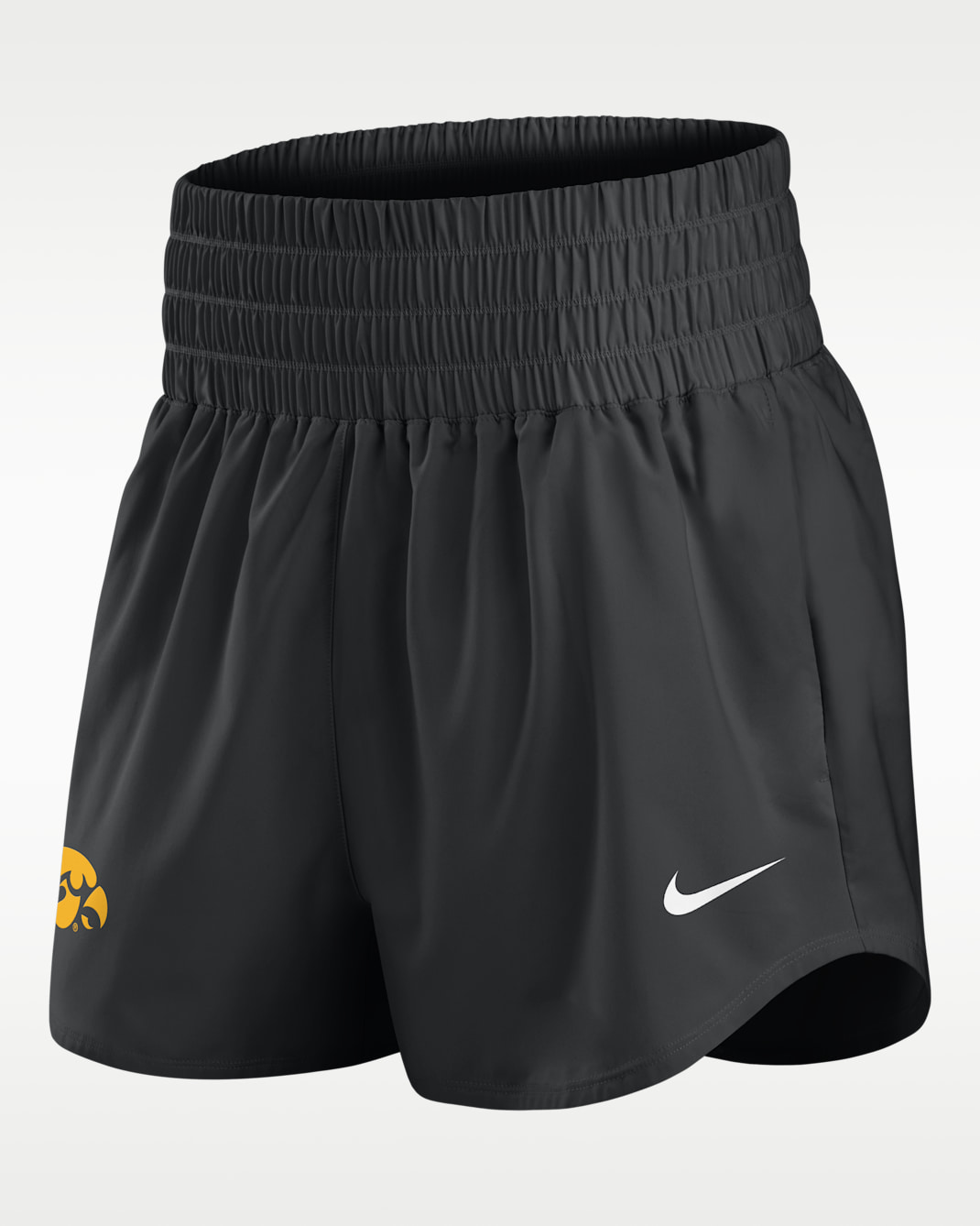 Iowa Primary Logo One Women's Nike Dri-FIT College Shorts - Black