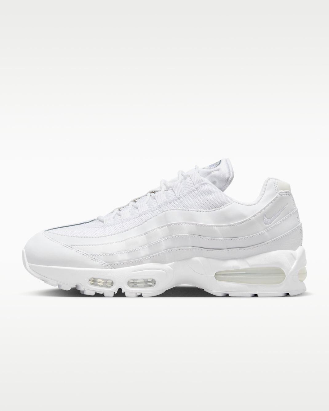 Nike Air Max 95 «Big Bubble» herresko - Hvit/Hvit/Pure Platinum/Hvit