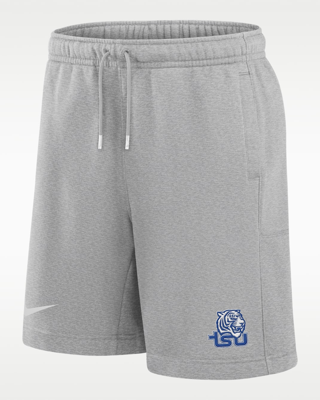 Nike College (Tennessee State) Men's Phoenix Fleece Shorts - Dark Grey Heather