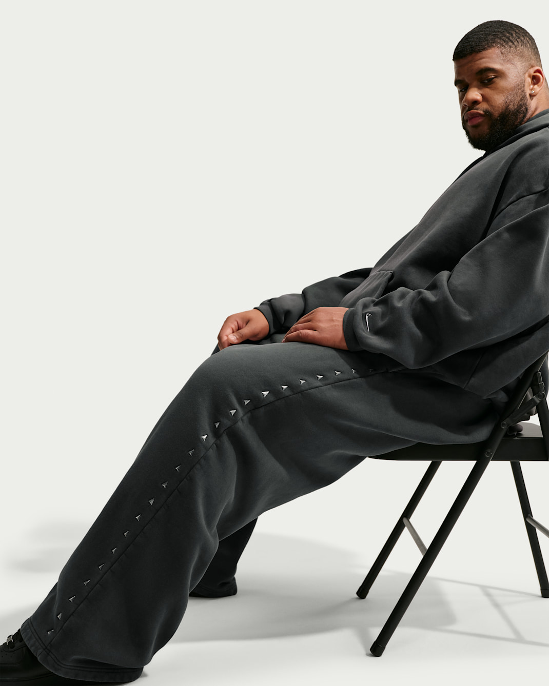 Ja Standard Issue Men's Therma-FIT Fleece Open Hem Basketball Pants