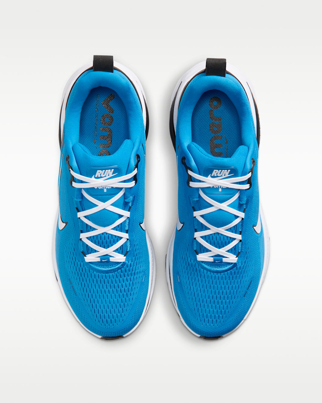 Nike Vomero 18 (Carolina Panthers) Men's NFL Road Running Shoes