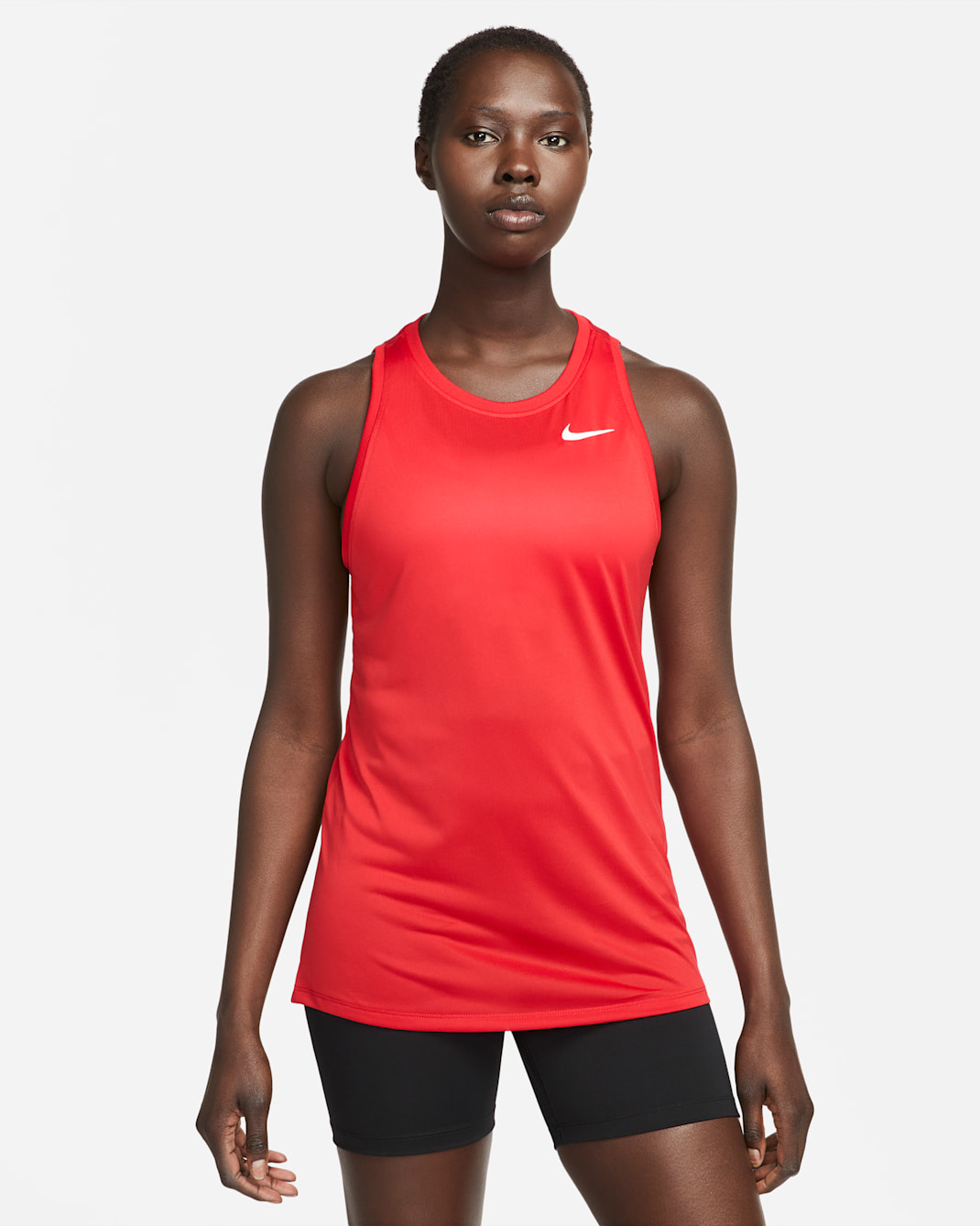 Nike Dri-FIT Women's Training Tank - University Red/White