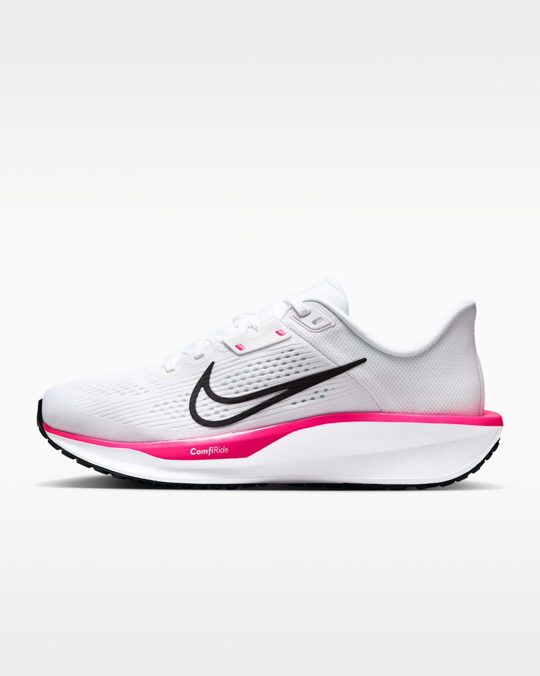 Tenis de correr en pavimento para mujer Nike Quest 6 - Blanco/Hiperrosa/Negro