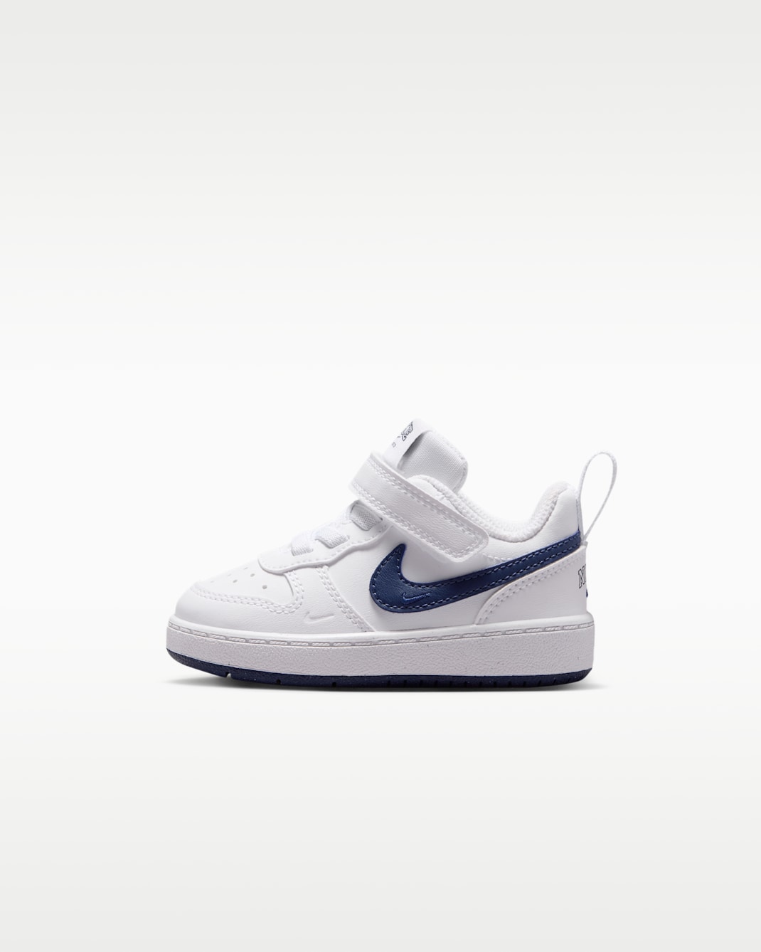 Nike Court Borough Low Baby/Toddler Shoes - White/Midnight Navy