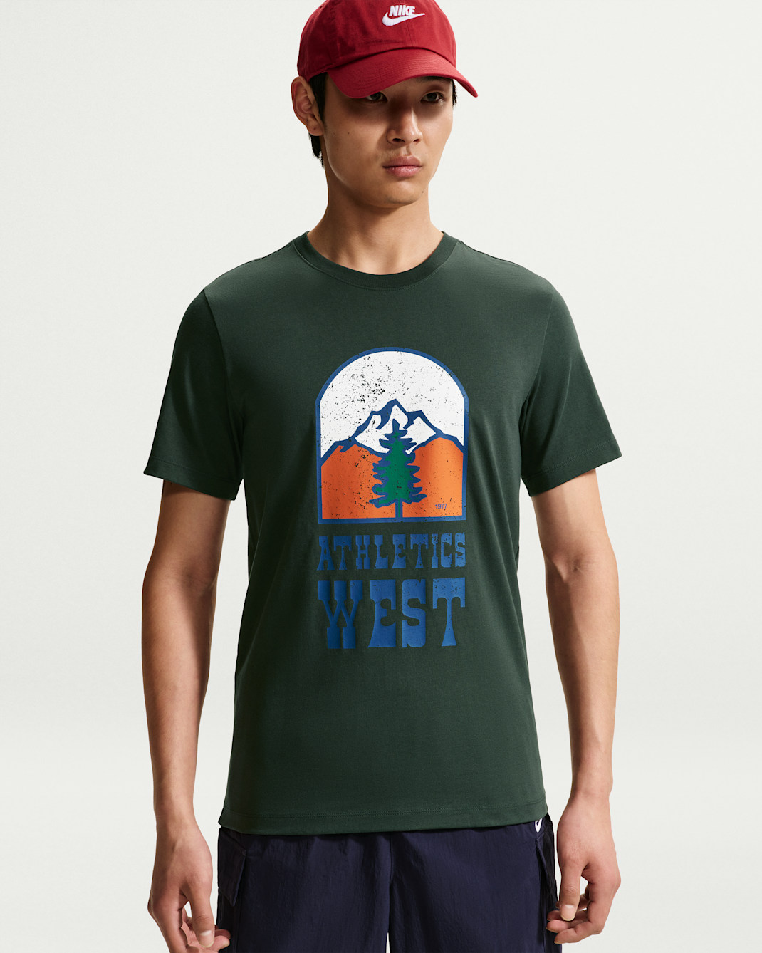 나이키 스포츠웨어 남성 티셔츠 - 블랙 스프루스