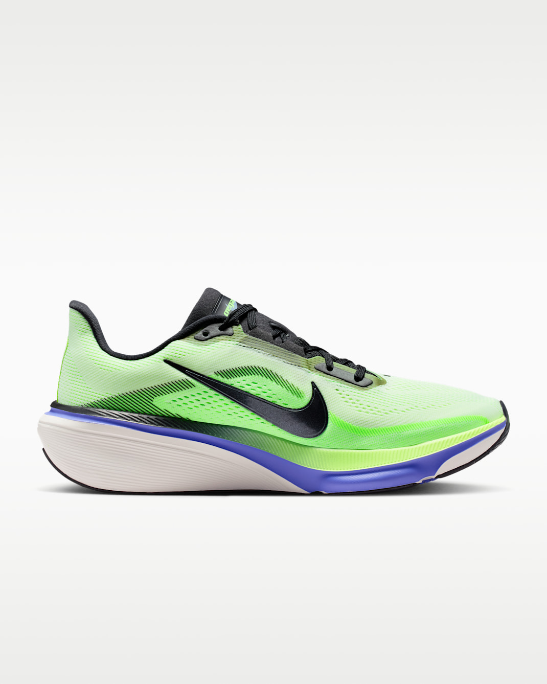 Nike Pegasus 42 Men's Road Running Shoes - Volt Tint/Sapphire/Lime Blast/Black Spruce