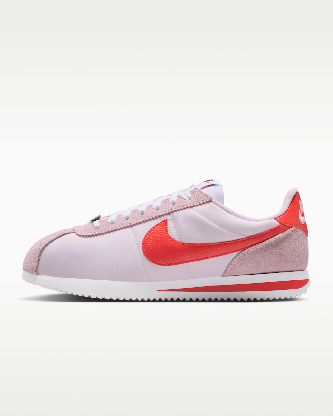 Buty damskie Nike Cortez Textile - Pink Foam/Biel/Safety Orange/Light Crimson