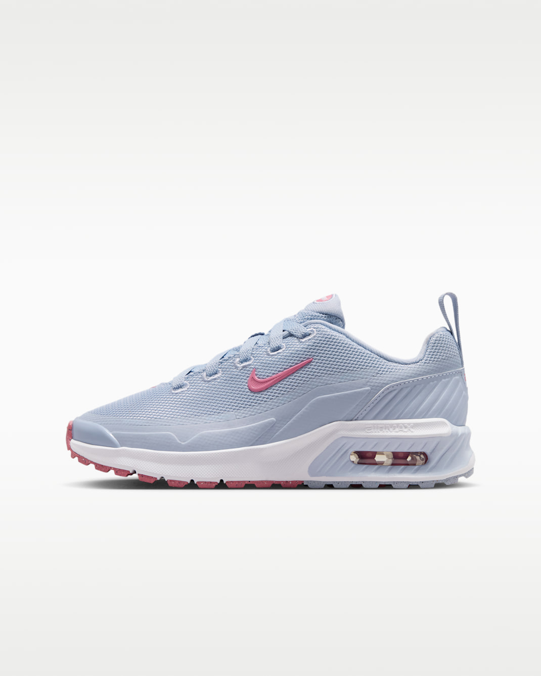 Nike Air Max Bia Big Kids' Shoes - Ghost/White/Peony