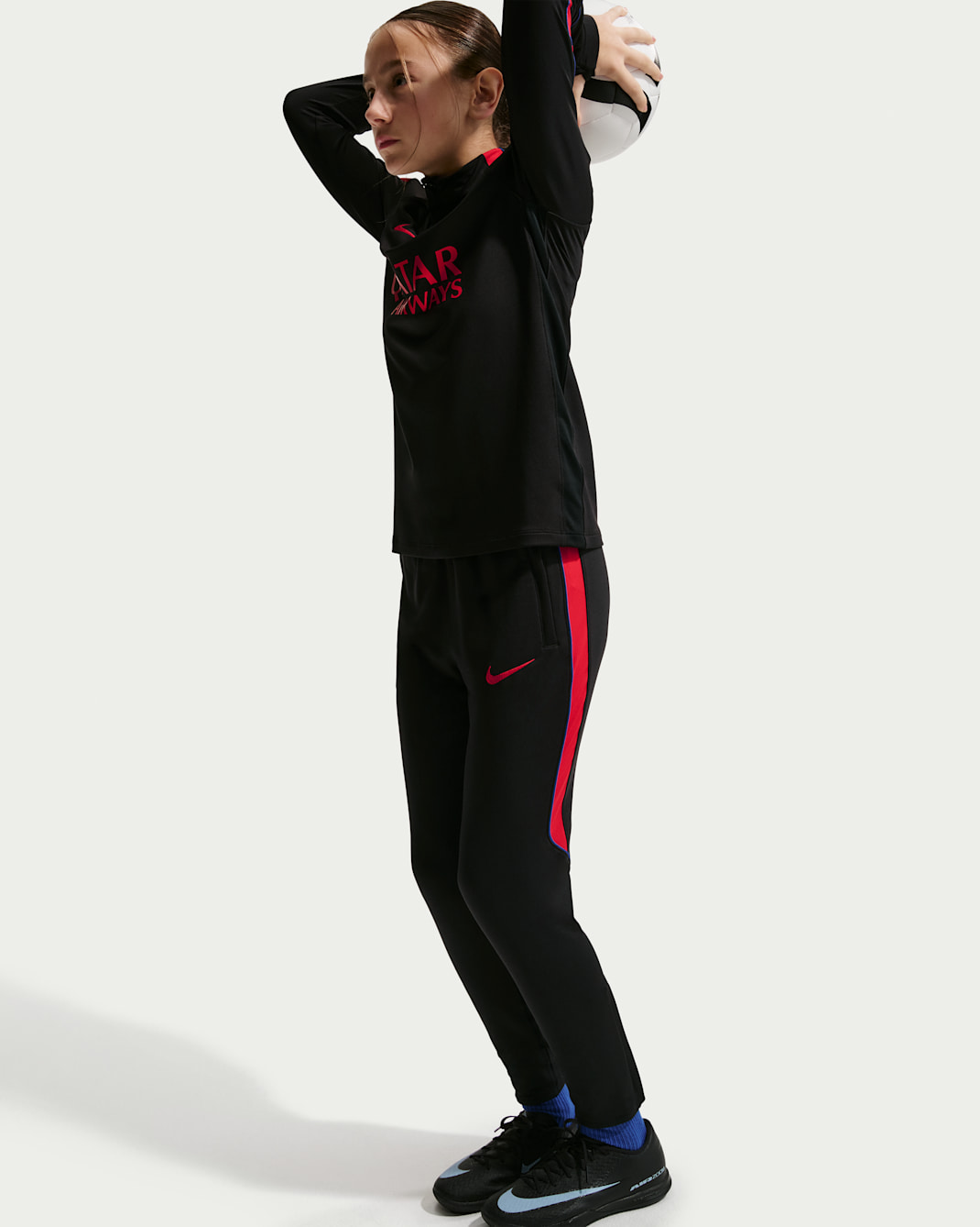 Paris Saint-Germain Strike Big Kids' Nike Dri-FIT Soccer Knit Pants