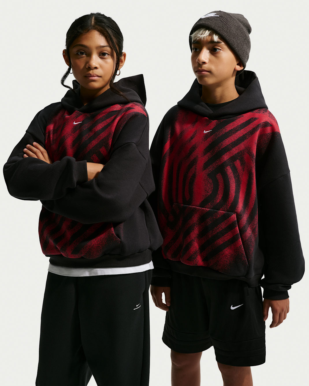 Portland Trail Blazers Big Kids' Nike Basketball Hoodie