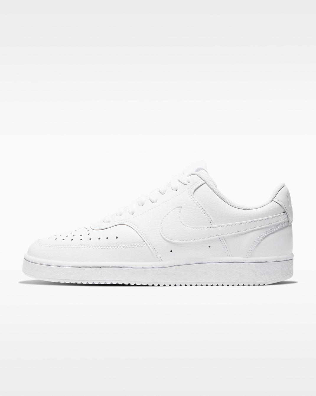 Tenis para mujer Nike Court Vision Low - Blanco/Blanco/Blanco