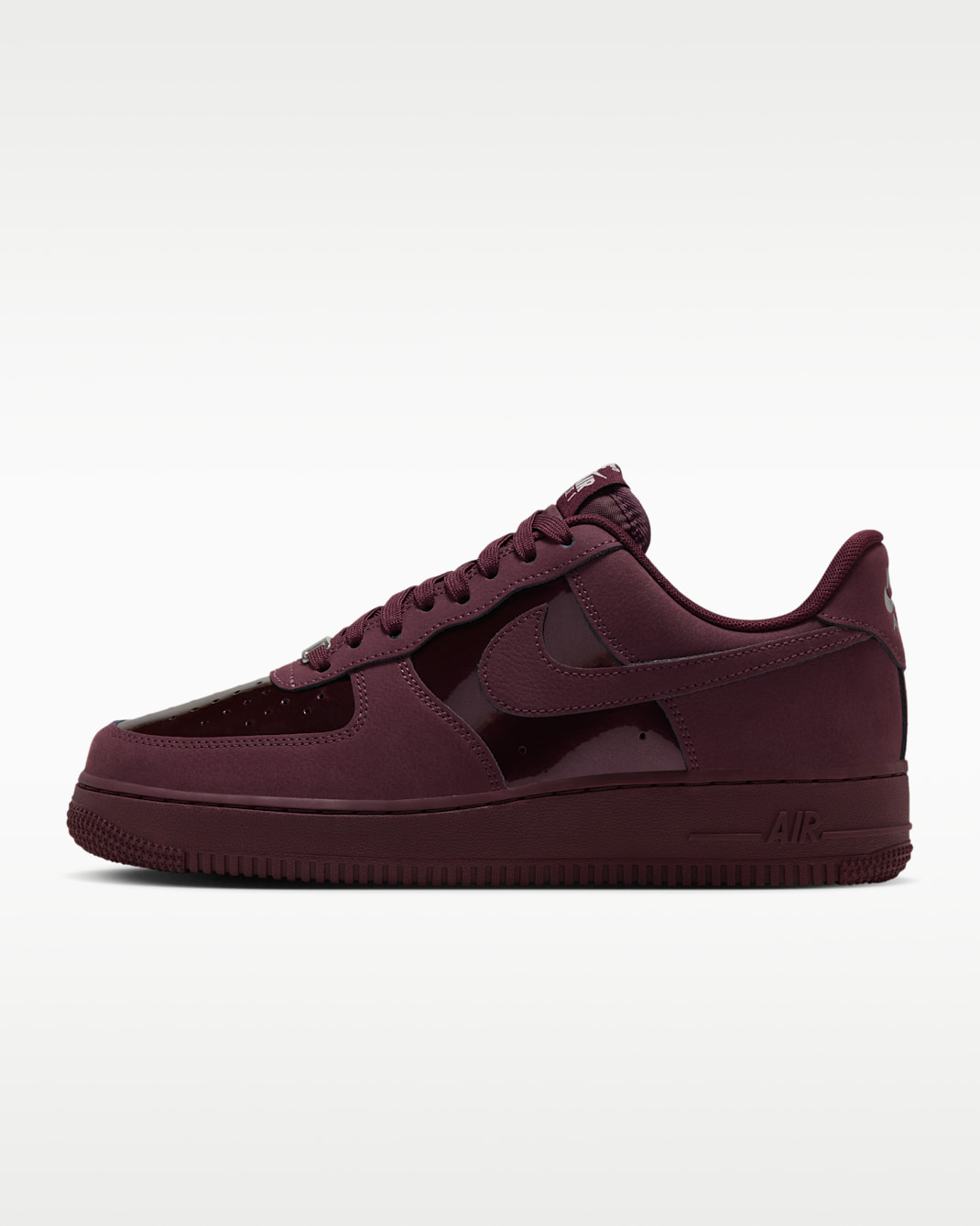 Nike Air Force 1 '07 SE Women's Shoes - Burgundy Crush/Metallic Silver/Burgundy Crush