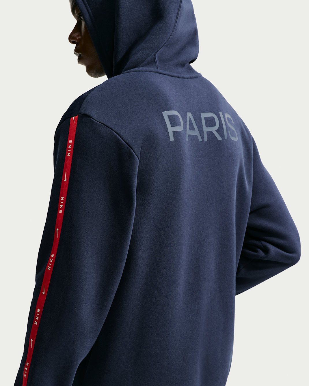 Paris Saint-Germain City Side Men's Nike Soccer Full-Zip Fleece Hoodie